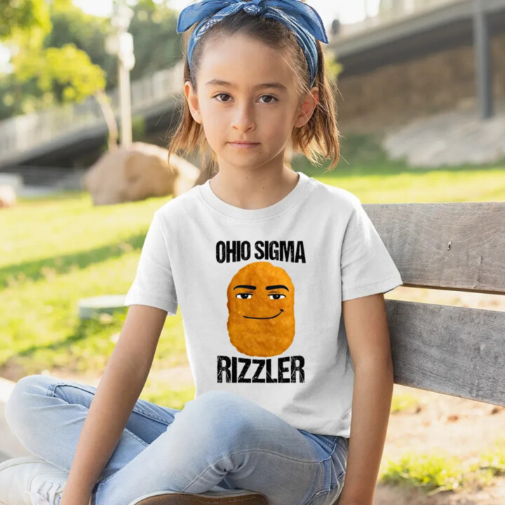 Ohio sigma rizzler - dětské tričko s potiskem