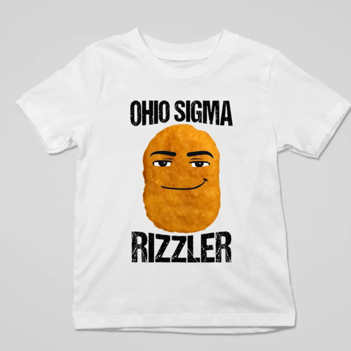 Ohio sigma rizzler - dětské tričko s potiskem