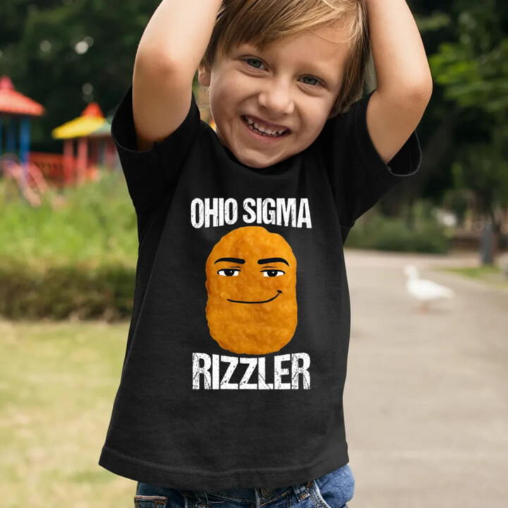 Ohio sigma rizzler - dětské tričko s potiskem