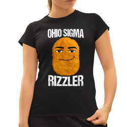 Ohio sigma rizzler - dámské tričko s potiskem