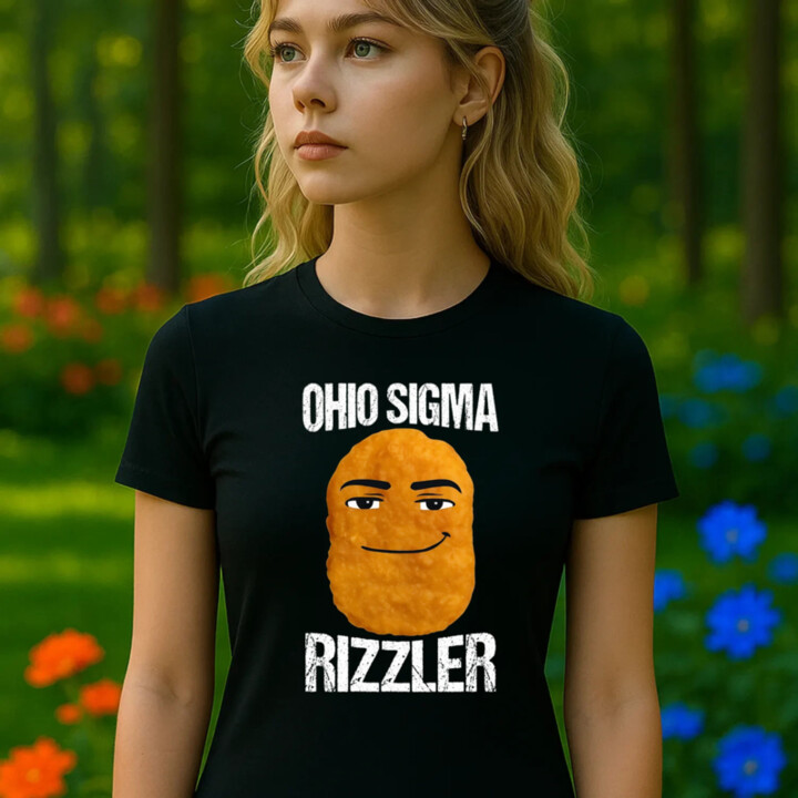 Ohio sigma rizzler  - dámské tričko s potiskem
