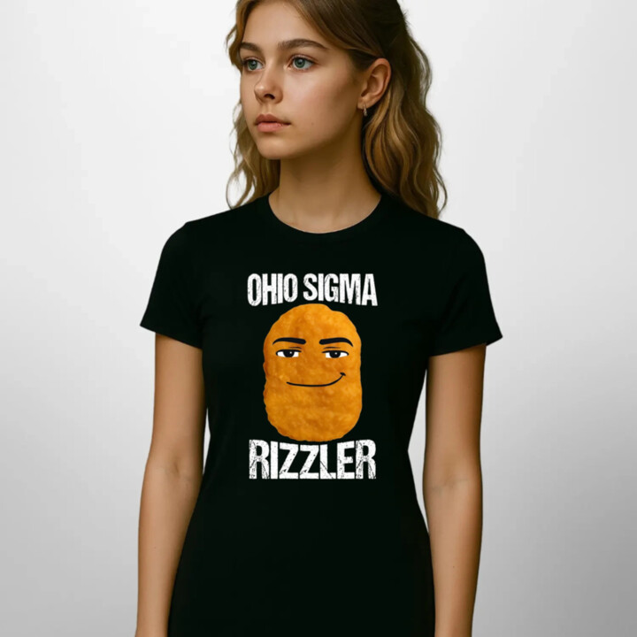 Ohio sigma rizzler  - dámské tričko s potiskem