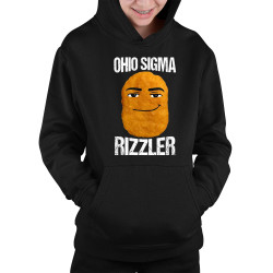 Ohio sigma rizzler - dětská mikina s kapucí