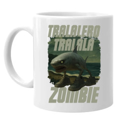 Tralalero tralala - zombie - Italian Brainrot - hrnek s potiskem
