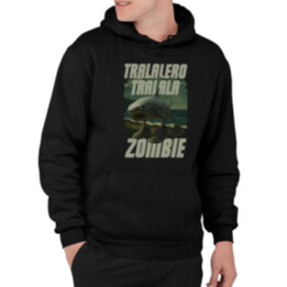 Tralalero tralala - zombie - Italian Brainrot  - pánská mikina s potiskem
