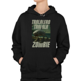 Tralalero tralala - zombie - Italian Brainrot  - dámská mikina s potiskem