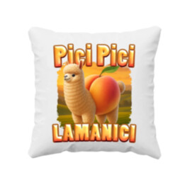Pici pici lamanici - Italian Brainrot  - polštář s potiskem