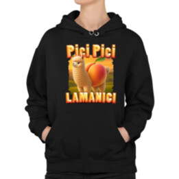 Pici pici lamanici - Italian Brainrot  - dámská mikina s potiskem