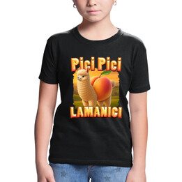 Pici pici lamanici - Italian Brainrot  - dětské tričko s potiskem