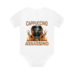 Cappuccino Assassino V3 - Italian Brainrot - Hrnek Ninja - dětské body s potiskem