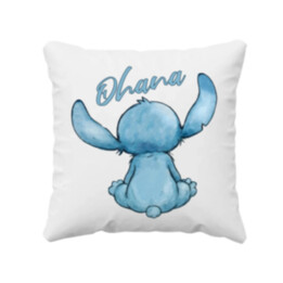 Ohana - polštář s potiskem pro fanoušky lilo a stitche