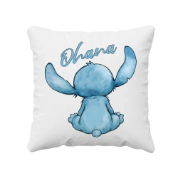 Ohana - polštář s potiskem pro fanoušky lilo a stitche