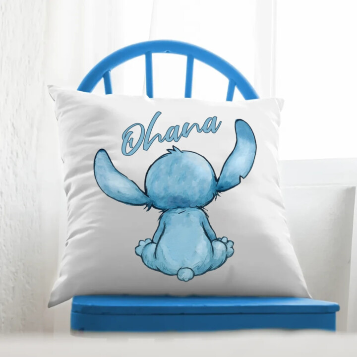 Ohana - polštář s potiskem pro fanoušky lilo a stitche