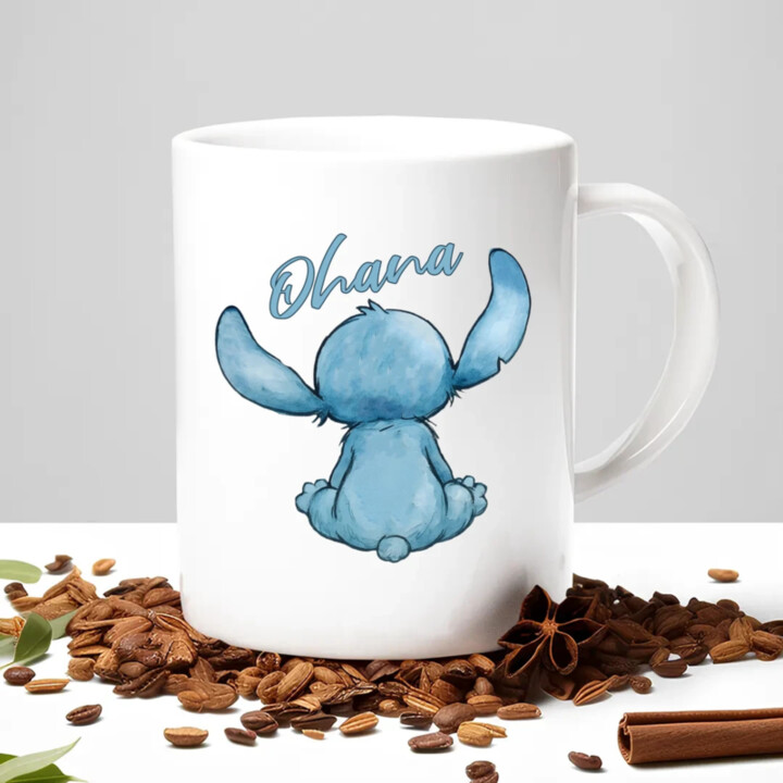 Ohana - hrnek s potiskem pro fanoušky lilo a stitche