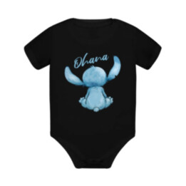 Ohana - dětské body s potiskem pro fanoušky lilo a stitche