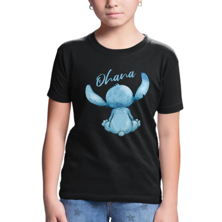 Ohana - dětské tričko s potiskem pro fanoušky lilo a stitche