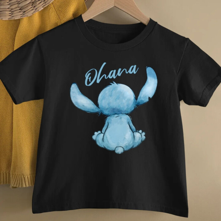 Ohana - dětské tričko s potiskem pro fanoušky lilo a stitche