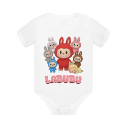 Panenky Bubu – skupina postav – dárek pro fanoušky Labubu - dětské body s potiskem