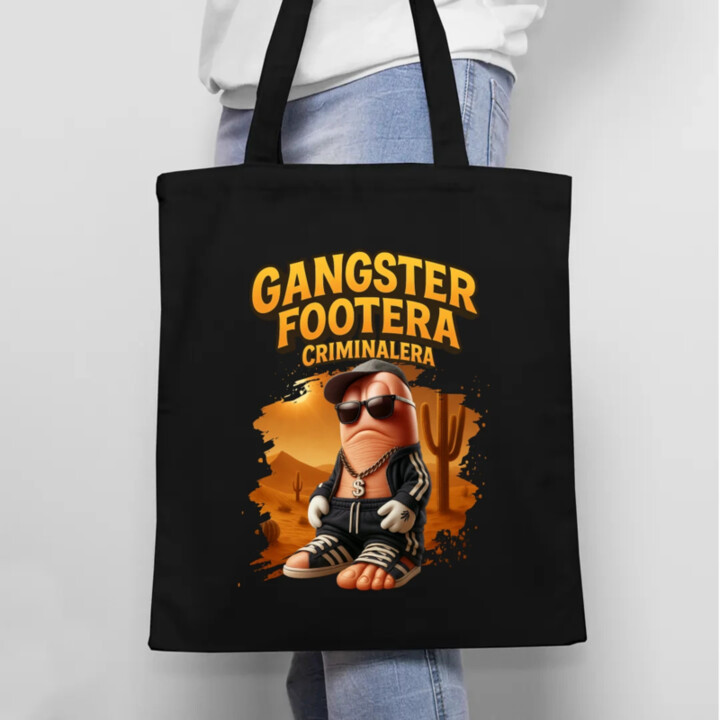 Gangster Footera Criminalera - Italian Brainrot - noha zločince - taška s potiskem