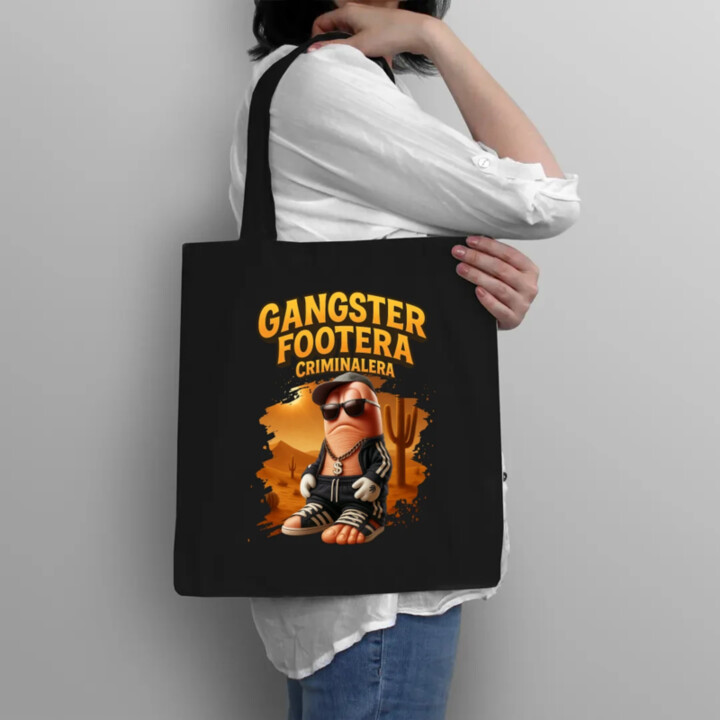 Gangster Footera Criminalera - Italian Brainrot - noha zločince - taška s potiskem