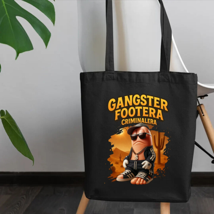 Gangster Footera Criminalera - Italian Brainrot - noha zločince - taška s potiskem
