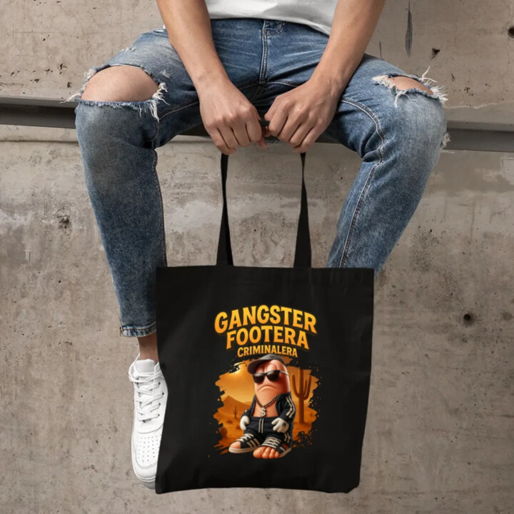 Gangster Footera Criminalera - Italian Brainrot - noha zločince - taška s potiskem