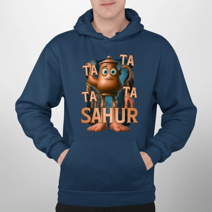 Ta Ta Ta Ta Sahur - Italian Brainrot - chodící kotlík - pánská mikina s potiskem