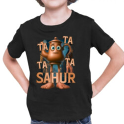 Ta Ta Ta Ta Sahur - Italian Brainrot - chodící kotlík - dětské tričko s potiskem