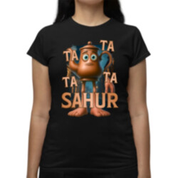 Ta Ta Ta Ta Sahur - Italian Brainrot - chodící kotlík  - dámské tričko s potiskem