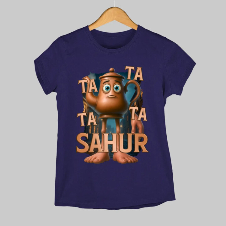 Ta Ta Ta Ta Sahur - Italian Brainrot - chodící kotlík  - dámské tričko s potiskem