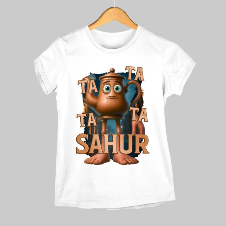Ta Ta Ta Ta Sahur - Italian Brainrot - chodící kotlík  - dámské tričko s potiskem