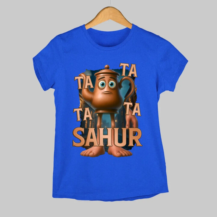 Ta Ta Ta Ta Sahur - Italian Brainrot - chodící kotlík  - dámské tričko s potiskem