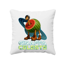 Giraffa celeste - Italian Brainrot - žirafa v melounu - polštář s potiskem