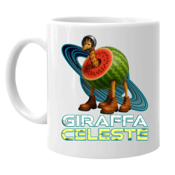 Giraffa celeste - Italian Brainrot - žirafa v melounu - hrnek s potiskem