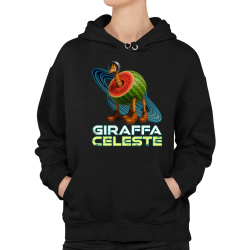 Giraffa celeste - Italian Brainrot - žirafa v melounu - dámská mikina s potiskem