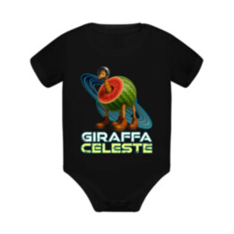 Giraffa celeste - Italian Brainrot - žirafa v melounu - dětské body s potiskem