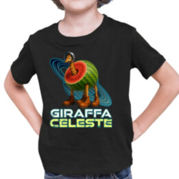 Giraffa celeste - Italian Brainrot - žirafa v melounu - dětské tričko s potiskem