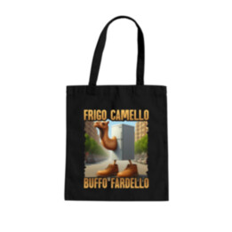 Frigo Camello Buffo Fardello - Italian Brainrot - velbloud lednička - taška s potiskem