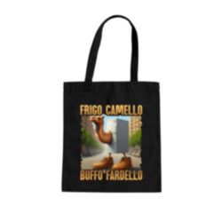 Frigo Camello Buffo Fardello - Italian Brainrot - velbloud lednička - taška s potiskem