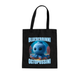 Blueberrinni Octopussini - Italian Brainrot - chobotnice borůvka - taška s potiskem