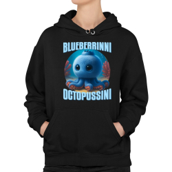 Blueberrinni Octopussini - Italian Brainrot - chobotnice borůvka - dámská mikina s potiskem
