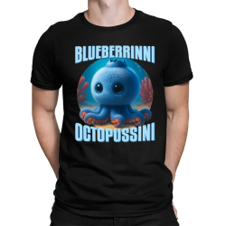 Blueberrinni Octopussini - Italian Brainrot - chobotnice borůvka - pánské tričko s potiskem