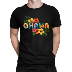 Ohana - pánské tričko s potiskem pro fanoušky Lilo i Stich