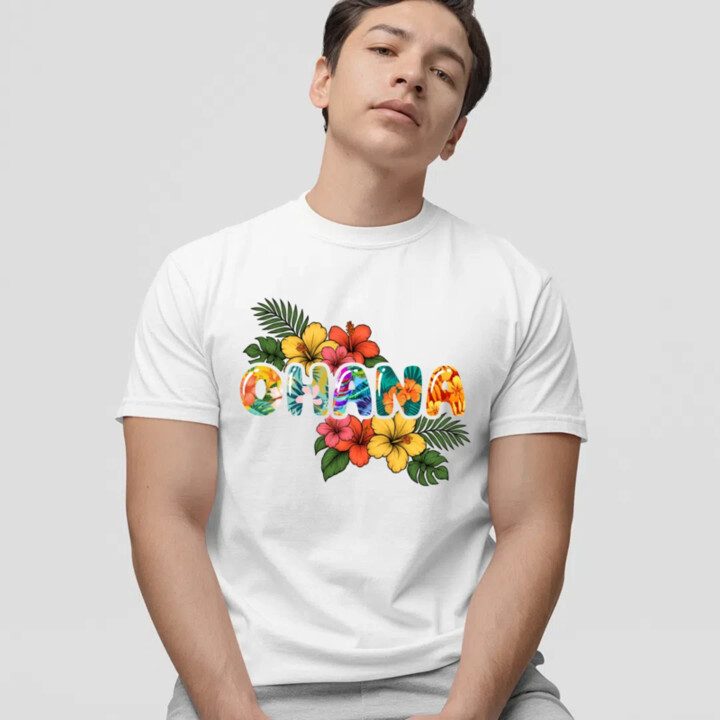 Ohana - pánské tričko s potiskem pro fanoušky Lilo i Stich
