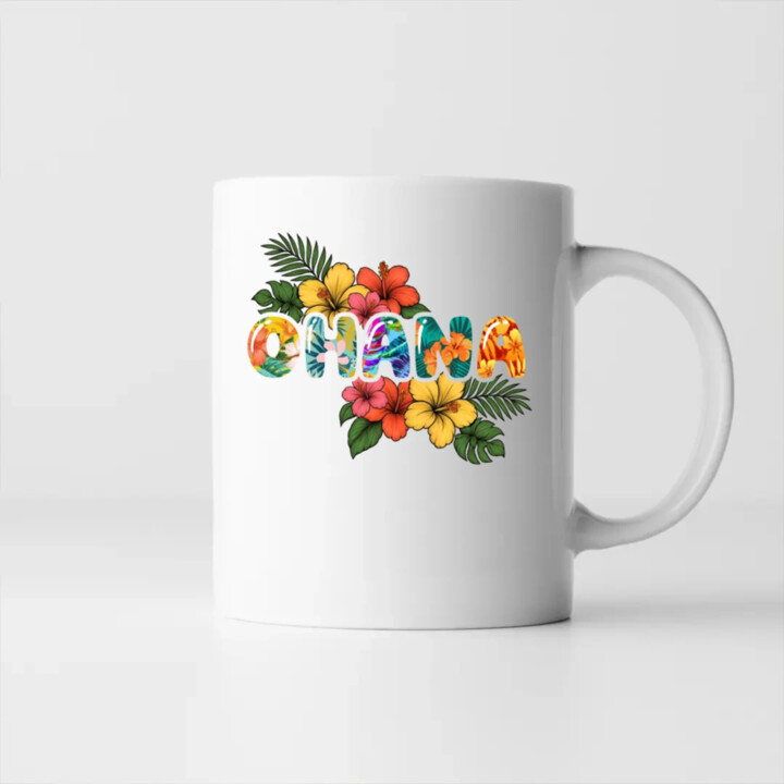 Ohana - hrnek s potiskem pro fanoušky Lilo i Stich
