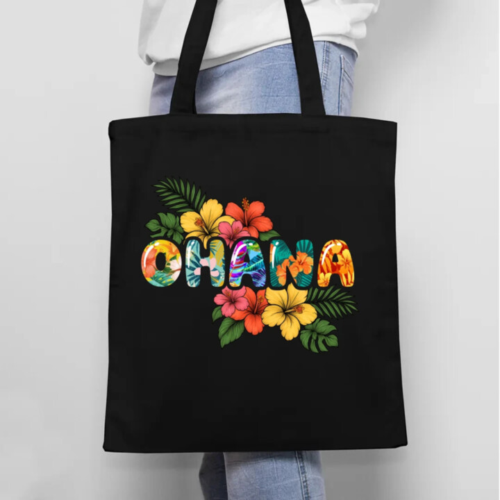 Ohana - taška s potiskem pro fanoušky Lilo i Stich