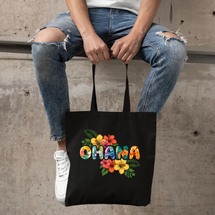 Ohana - taška s potiskem pro fanoušky Lilo i Stich