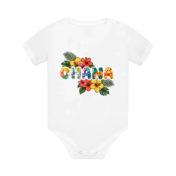 Ohana - dětské body s potiskem pro fanoušky Lilo i Stich