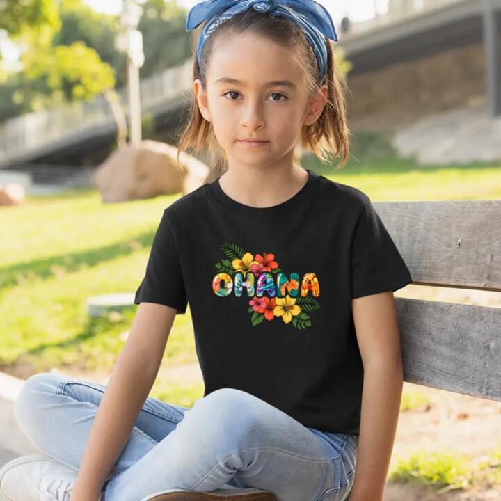 Ohana - dětské tričko s potiskem pro fanoušky Lilo i Stich