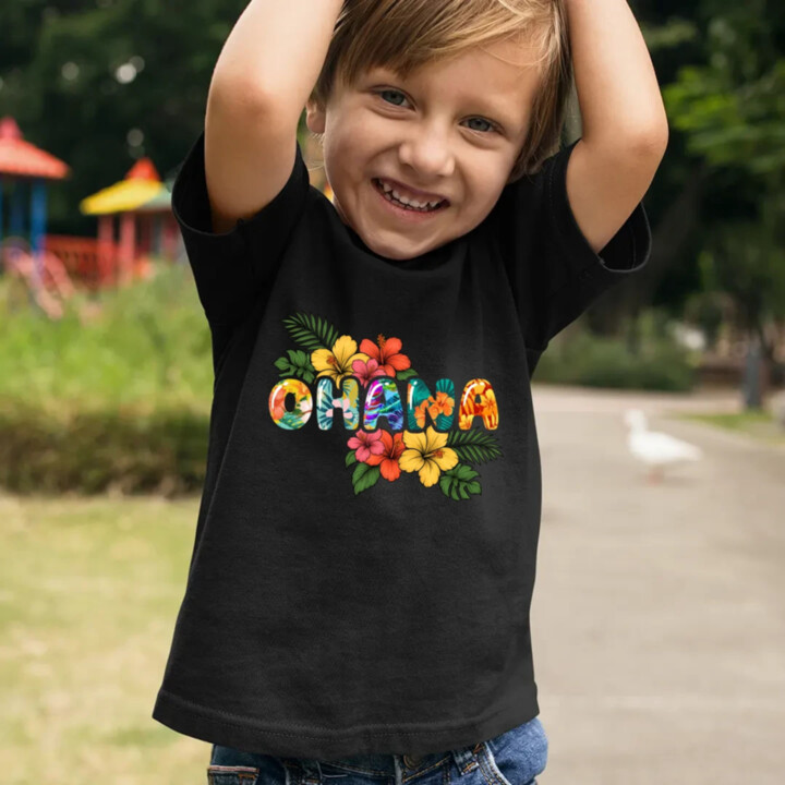 Ohana - dětské tričko s potiskem pro fanoušky Lilo i Stich